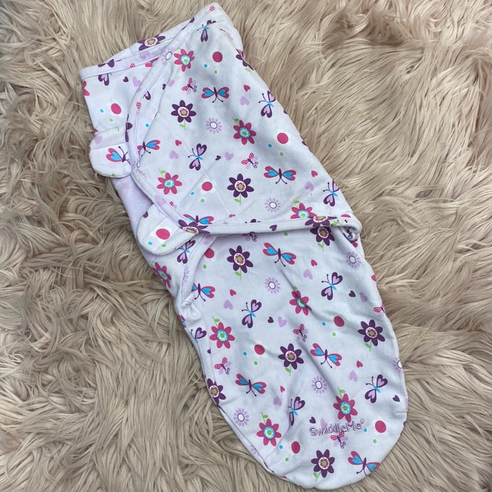 Floral Butterfly Swaddle